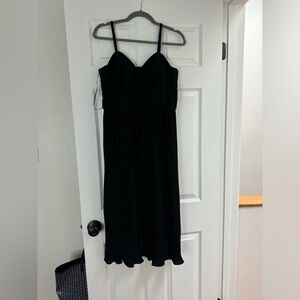 DKNY pleated dress